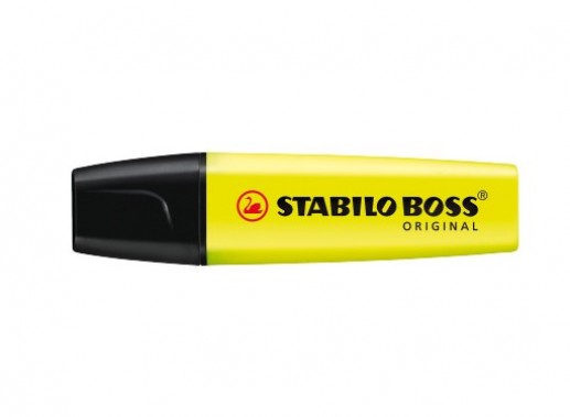Υπογραμμιστής Stabilo Boss κίτρινο